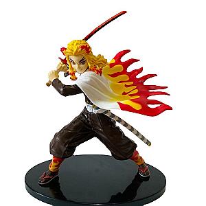 Kyojuro Rengoku With Sword Demon Slayer Action Figure Toy