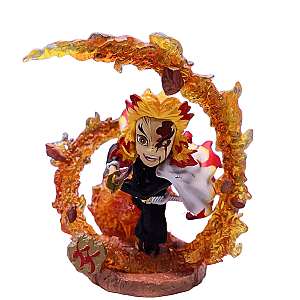 Fire Kyojuro Rengoku Demon Slayer Action Figure Toy