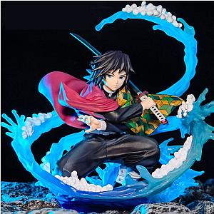 18cm Giyu Tomioka Demon Slayer Action Figure Toy