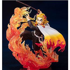 18cm Kyojuro Rengoku Demon Slayer Action Figure Toy