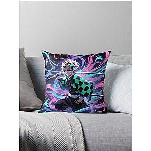 Tanjiro Kamado - Demon Slayer Throw Pillow