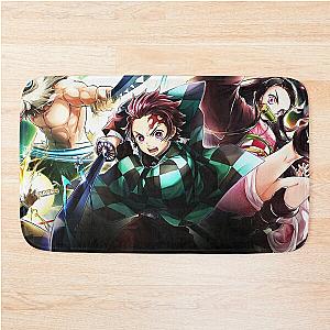 Demon Slayer Anime, Demon Slayer Bath Mat