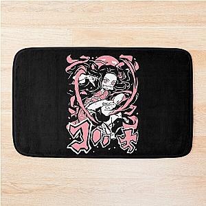 Nezuko Kamado - demon slayer Bath Mat