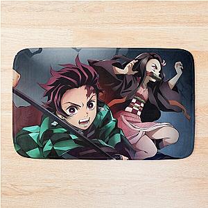 Demon Slayer Kimetsu no Yaiba Demon Slayer - Cover image Bath Mat