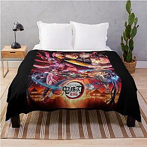 Demon Slayer Entertainment District Arc Classic . Throw Blanket