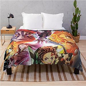 Demon Slayer Kimetsu no Yaiba Demon Slayer - All in one Throw Blanket