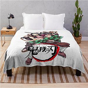 Demon Slayer Killer Corps - Tshirt Throw Blanket