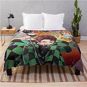 Demon Slayer Kimetsu no Yaiba Demon Slayer Throw Blanket