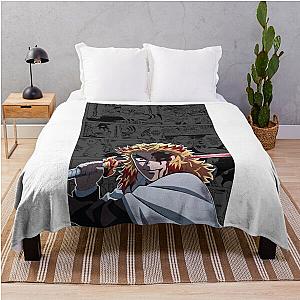 Rengoku Kyojuro Demon Slayer Throw Blanket