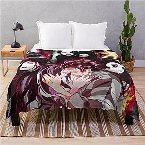 Demon Slayer Kimetsu no Yaiba Demon Slayer Throw Blanket