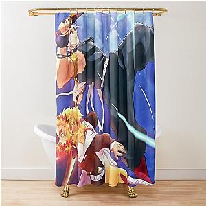 Kimetsu no Yaiba Demon Slayer Shower Curtain