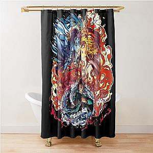 Kimetsu no Yaiba Demon Slayer Shower Curtain