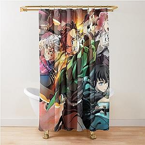 Kimetsu no Yaiba Demon Slayer - All in One  Shower Curtain