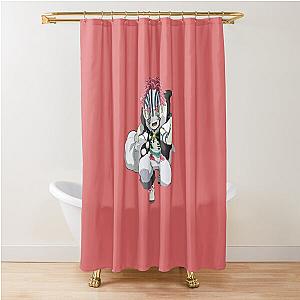 Akaza chibi - demon slayer Shower Curtain