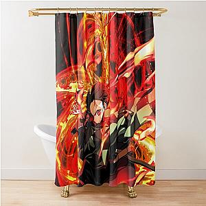 Demon Slayer Anime, Demon Slayer Shower Curtain