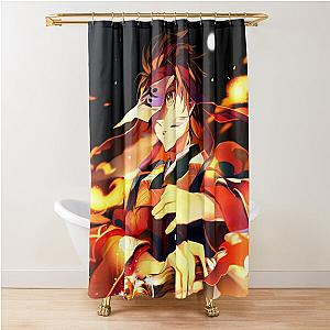 Demon Slayer Anime, Demon Slayer Shower Curtain