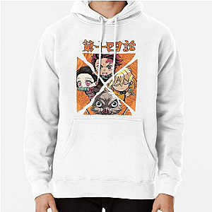 Demon Slayer Demon slayer four squad Pullover Hoodie