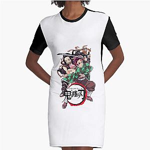 Demon Slayer Killer Corps - Tshirt Graphic T-Shirt Dress