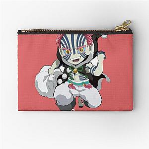 Akaza chibi - demon slayer Zipper Pouch