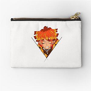 demon slayer zenitsu  Zipper Pouch