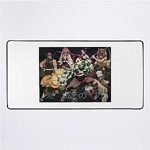 Anime characters demon slayer  Desk Mat