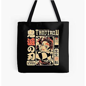 Demon Slayer The Dragon of Change All Over Print Tote Bag