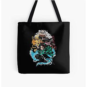 demon slayer kids All Over Print Tote Bag