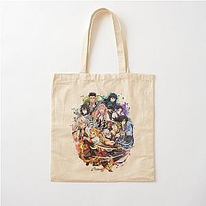 demon slayer all hashira Cotton Tote Bag