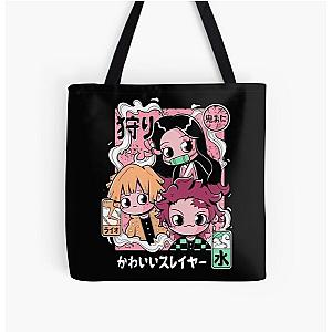 Heshibira Inosuke Demon Slayers All Over Print Tote Bag