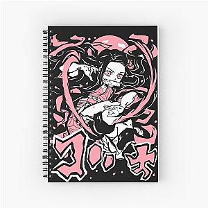 Nezuko Kamado - demon slayer Spiral Notebook