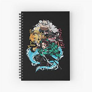 demon slayer kids Spiral Notebook