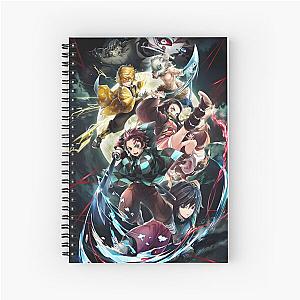 Demon Slayer Kimetsu no Yaiba Demon Slayer - All in one Spiral Notebook