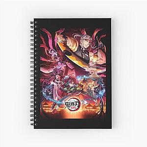 Demon Slayer Entertainment District Arc Classic . Spiral Notebook