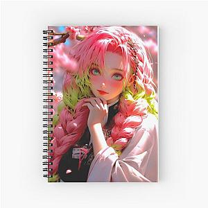 Mitsuri Demon slayer AI skin Spiral Notebook