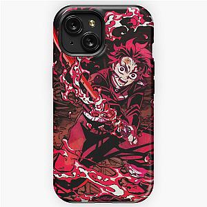 tanjiro demon slayer iPhone Tough Case