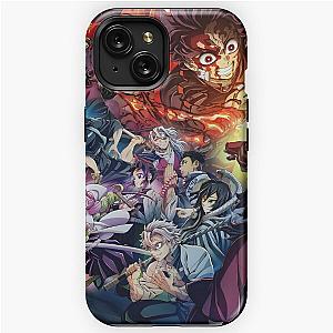 Demon Slayer  Kimetsu no Yaiba Demon Slayer - Cover image iPhone Tough Case