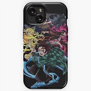 Demon slayer squad  iPhone Tough Case