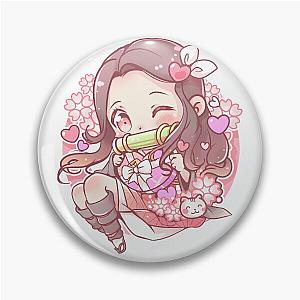 Cute Chibi Nezuko from Demon Slayer Pin