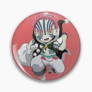 Akaza chibi - demon slayer Pin