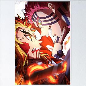 Demon Slayer  Kimetsu no Yaiba Demon Slayer - Mugen Ressha hen Rengoku Kyoujurou Poster