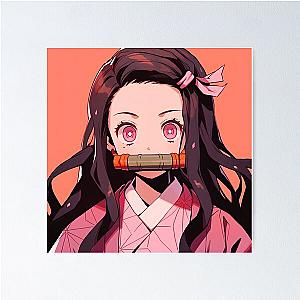 Nezuko Kamado - Demon Slayer 4 Poster