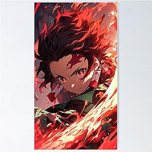 Tanjiro Kamado Demon Slayer Poster