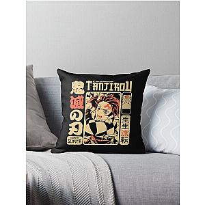 Demon Slayer The Dragon of Change Throw Pillow