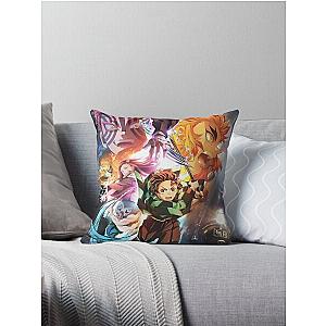 Demon Slayer Kimetsu no Yaiba Demon Slayer - All in one Throw Pillow