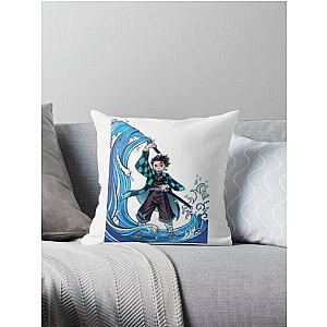 Demon Slayer T-Shirt Throw Pillow