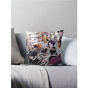 Demon Slayer  Kimetsu no Yaiba Demon Slayer - Fighting Throw Pillow