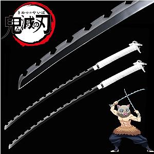 Demon Slayer Inosuke Hashibira Sword (Katana) - Real Steel DSS0611