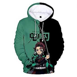 Demon Slayer Hoodies Spring And Autumn Fashion Style Printing Pullover