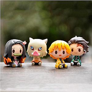 Demon Slayer Miniature Figures Tanjiro Nezuko Inosuke Zenizu DSS0611