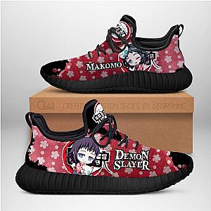 Makomo Reze Shoes Demon Slayer Anime Sneakers Fan Gift Idea DSS0611